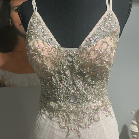 Corset Prom Dress - Picture 2 of 6